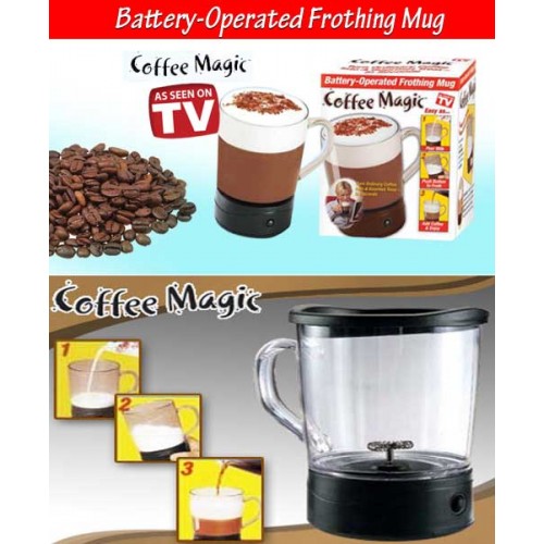 Coffee Magic Frothing Mug in Pakistan
